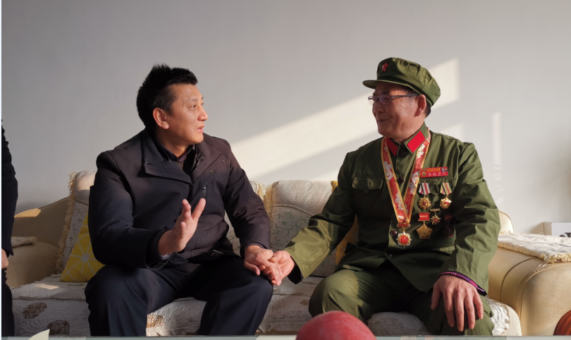 区委书记刘厚文开展春节走访慰问活动