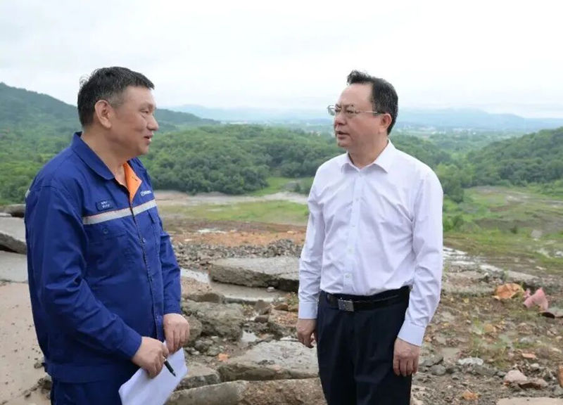 科学调度水利设施 严密防范地质灾害 孙兵调研防汛抗旱和地质灾害风险防控工作