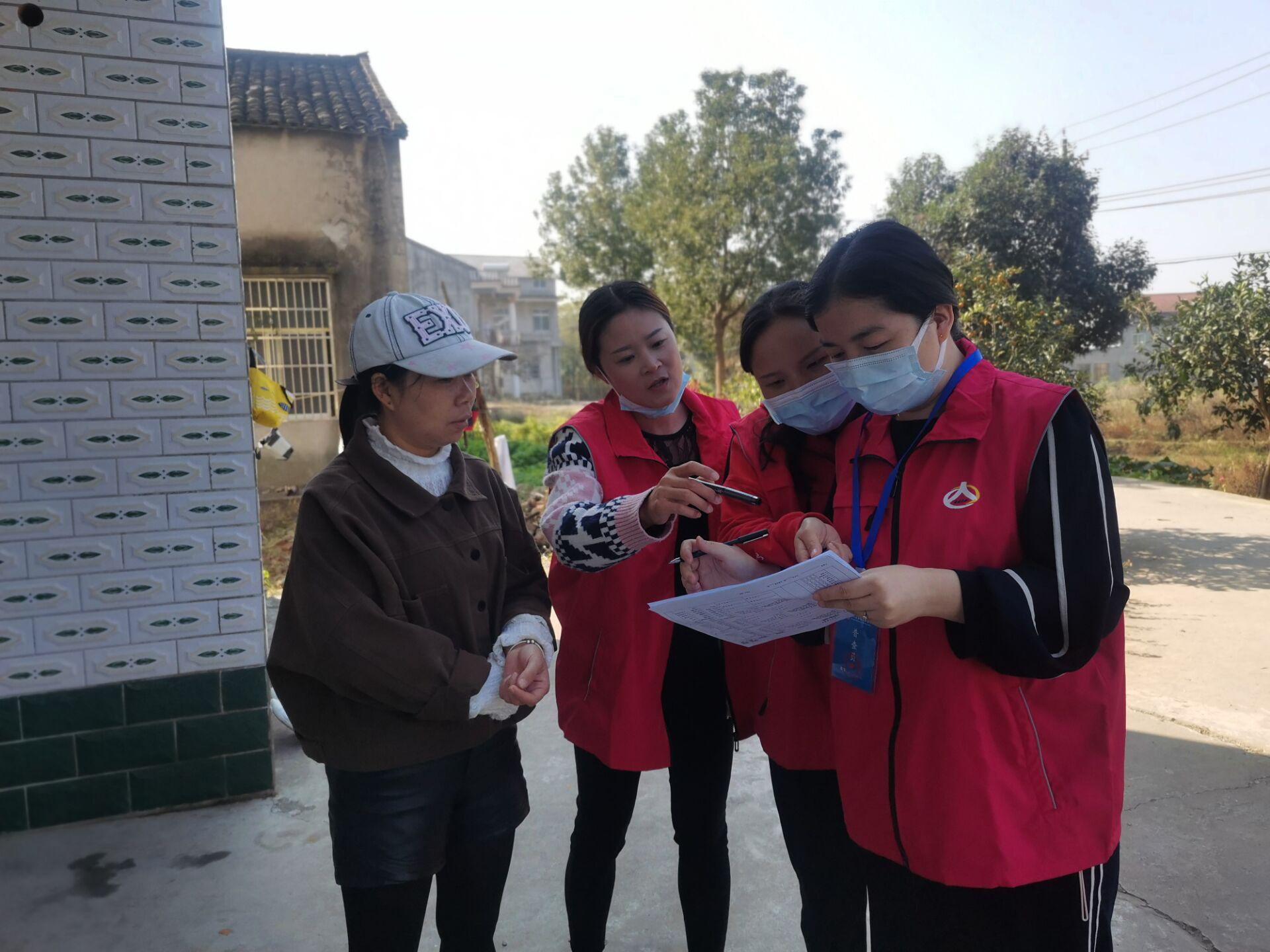 碧石渡镇组织流动党员开展志愿服务活动